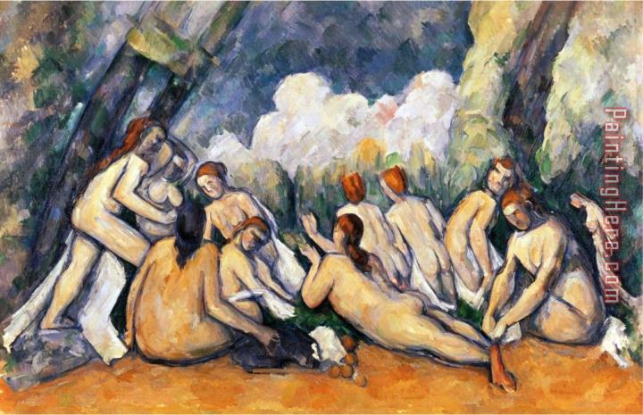 Paul Cezanne Large Bathers II 1900 1906